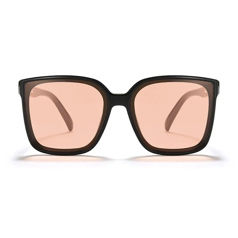 Sagawa TR/Memory Plastic Square Sunglasses Unisex-5