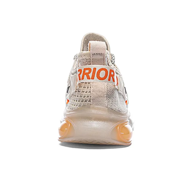 Warrior Running Lightweight Low Top Casual Shoes Men's Beige-2