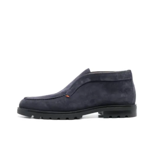 Santoni Detroit Rock Suede Boots