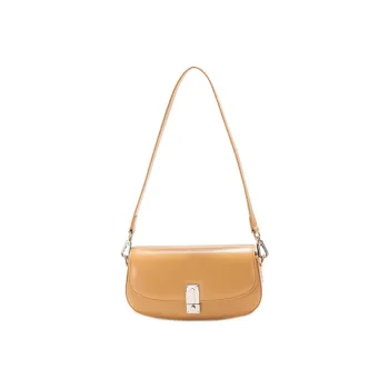 GXFMOD Cow Leather Shoulder Bag, Crossbody Bag Medium Size Women's