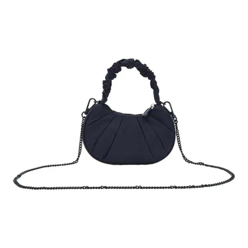 FILA Heritage Fabric Cloud Bag, Handbag, Shoulder Bag, Crossbody Bag Women's Black-2