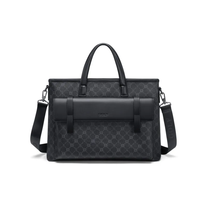 GOLF PVC Briefcase Tubas Men's Gray-1
