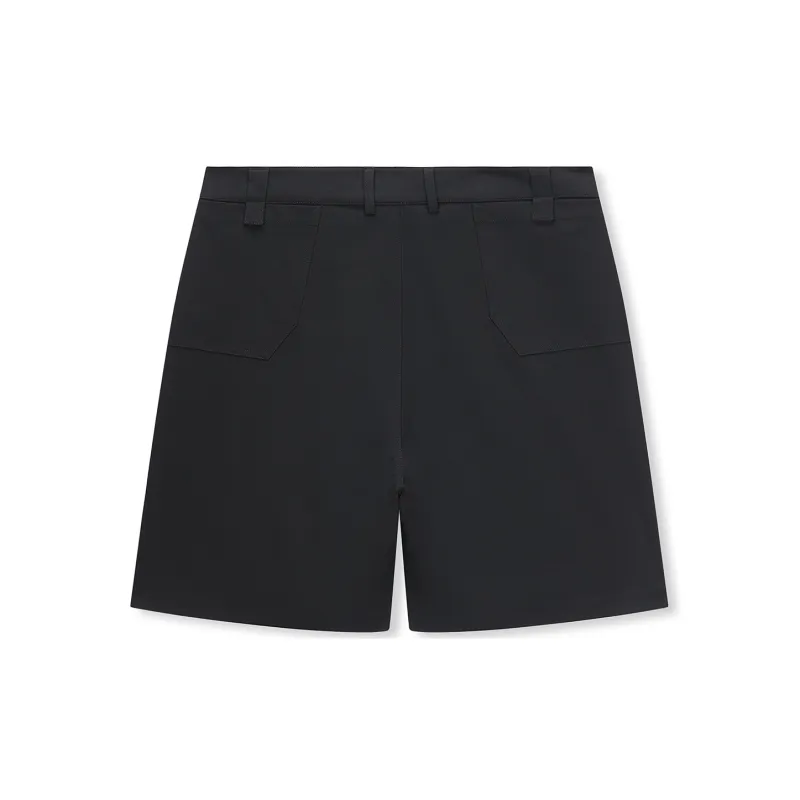 BONELESS Casual Shorts Unisex Black-1