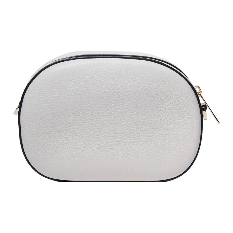 MICHAEL KORS Jet Set Leather Shoulder Bag, Crossbody Bag Trumpets Women's Cream White-3