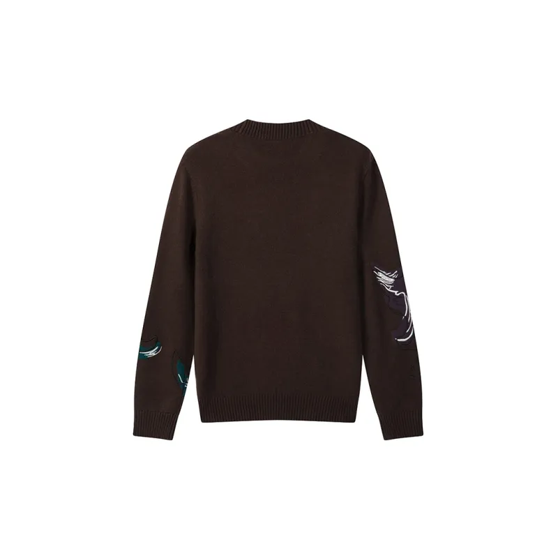 DAVID NAMAN Sweaters Men Brick Red-1