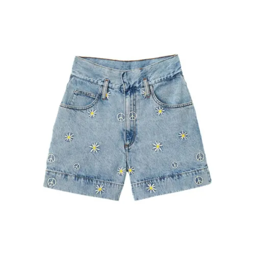 Sandro Denim Shorts Women's Denim Blue