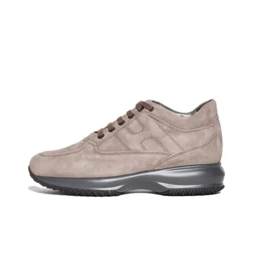 HOGAN Interactive Low Top Casual Shoes Women's Taupe