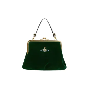Vivienne Westwood Lint Portable One Shoulder Wallet Women's Green