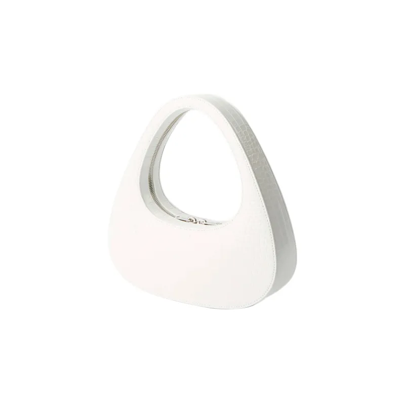 COPERNI Calfskin Baguette Bag Handbag Women's White-2