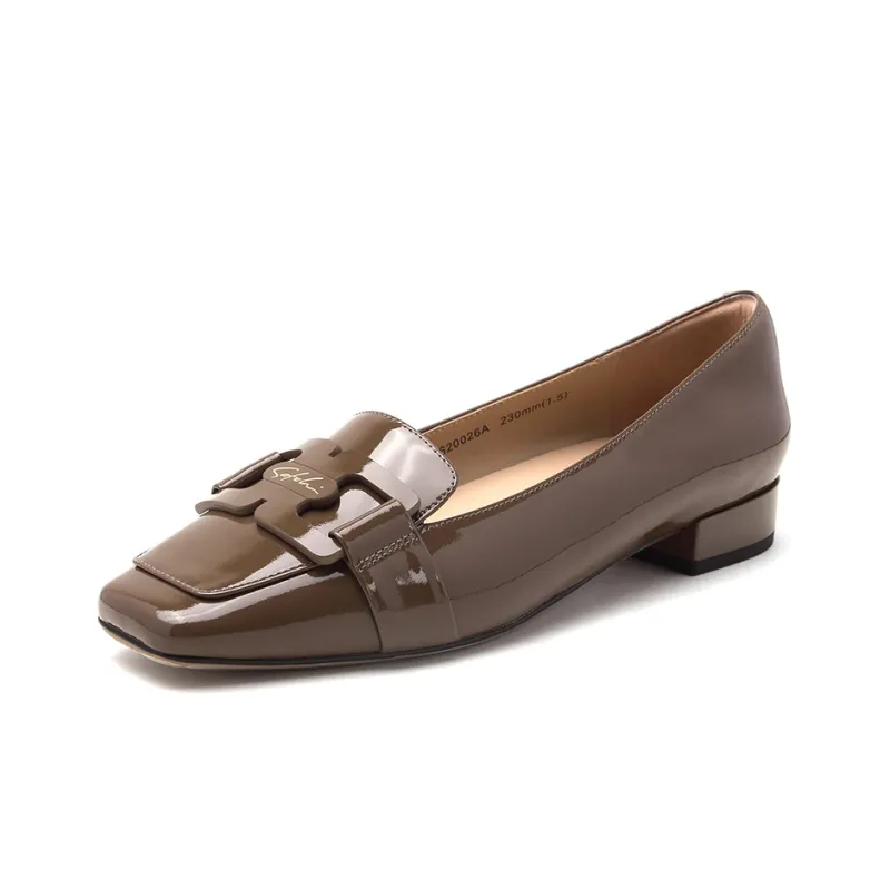 Satchi Loafers 2.3cm Women's Brown-1