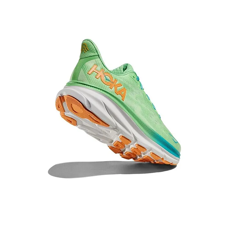HOKA ONE ONE Clifton 9 'Lemon Green'-1