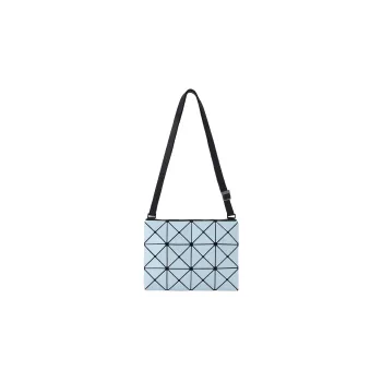 ISSEY MIYAKE Lucent Gloss Mi Polyester Shoulder Bag Crossbody Bag Regular Unisex Light Blue With Lavender