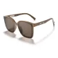 Milk Tea Frame with Brown Lens