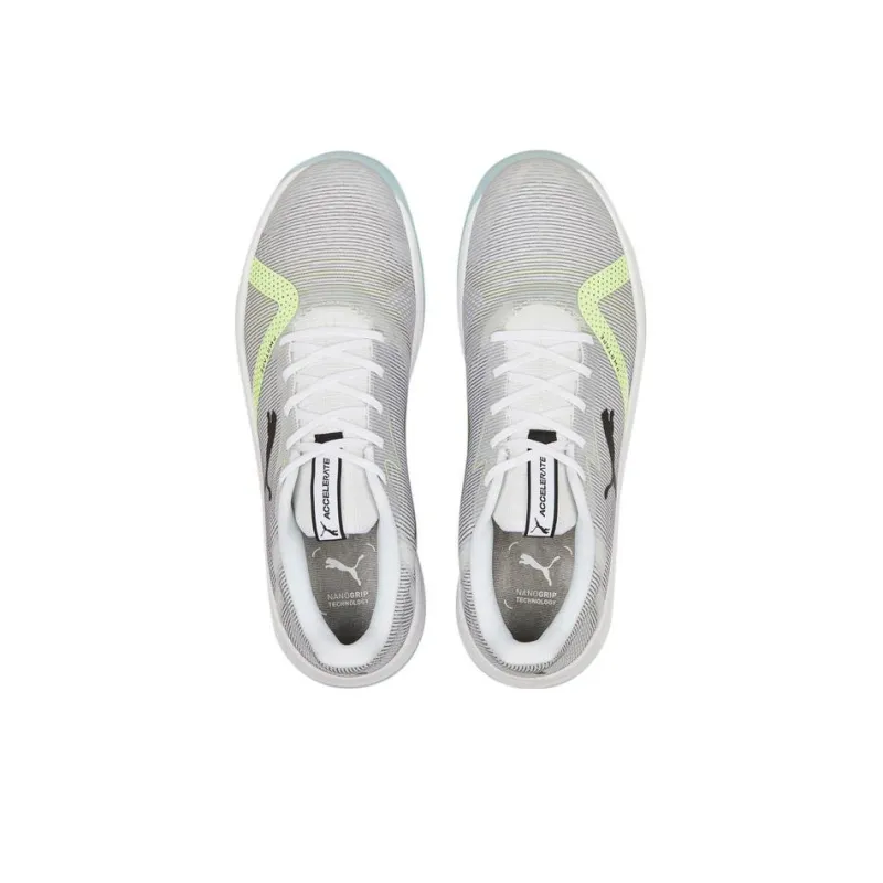PUMA Accelerate Training Shoes Unisex Low Top Gray/Green/Black-3