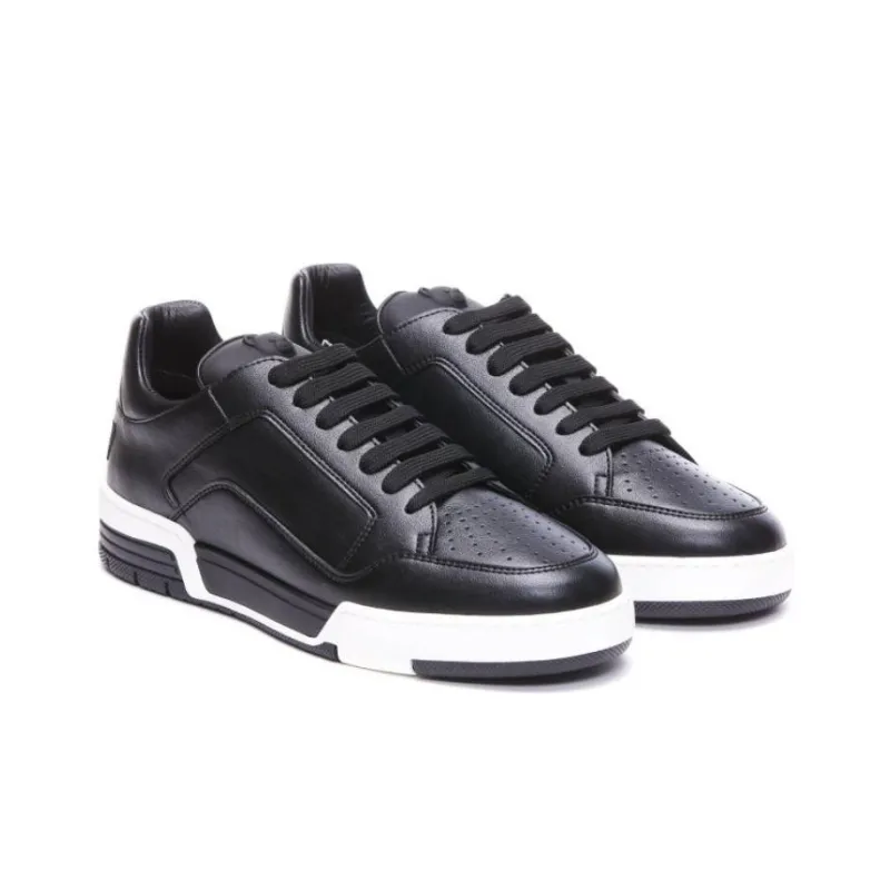 MOSCHINO Teddy Bear Detailed Lace-Up Sneakers-2