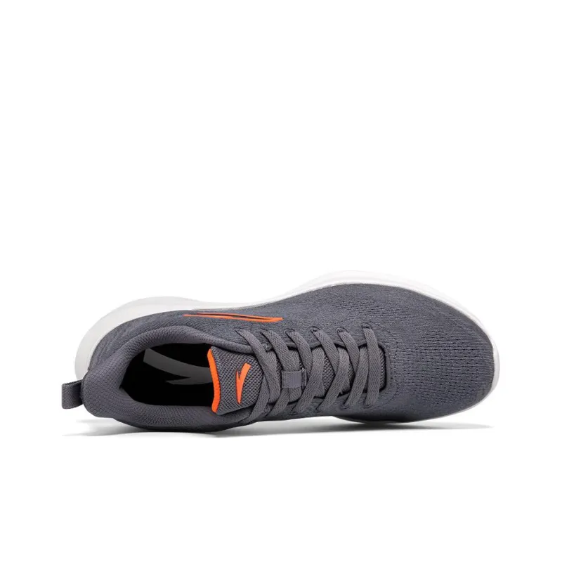 Anta Slip-Resistant Breathable Low-Top Running Shoes Men's Cool Gray-1