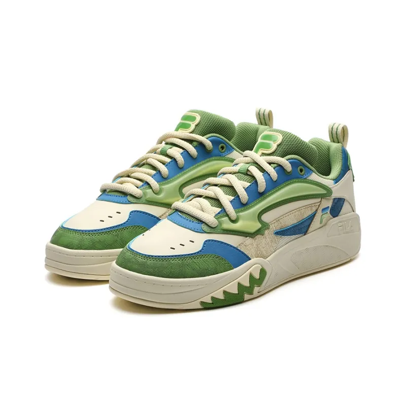 FILA FUSION Sport Vintage Basketball Shoes 'Green Beige'-1