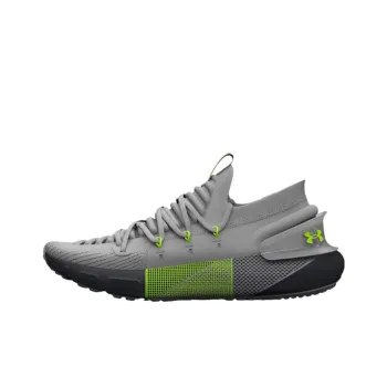 Under Armour HOVR Phantom 3 Cushioning Anti Slip And Wear Resistant Low Top Running Shoes Men's Gray Green