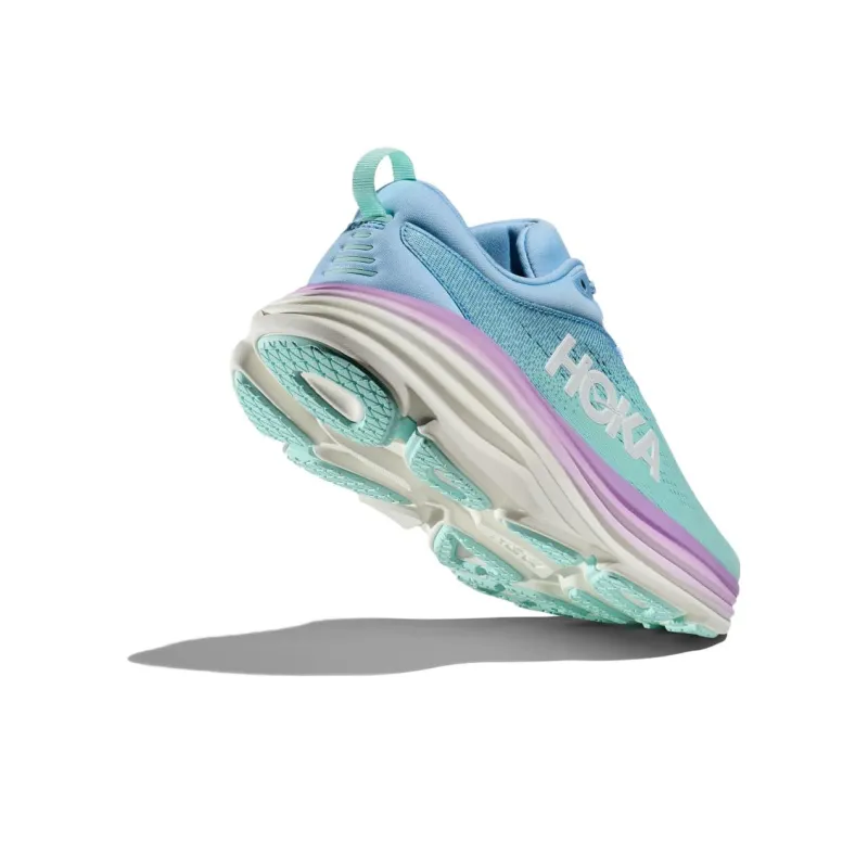 HOKA ONE ONE Bondi 8 D Wide 'Airy Blue Sunlit Ocean Purple' Women's-3