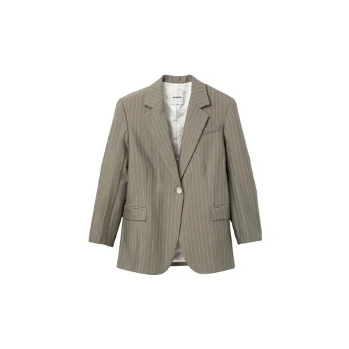 Sandro Business Suits Women's Khaki