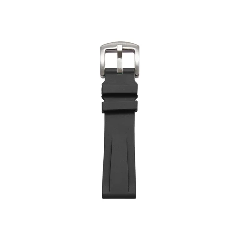 SHIRUI Accessories Fluoroelastomer Watch Bands 20mm Unisex Fluoroelastomer   Unisex  439-0