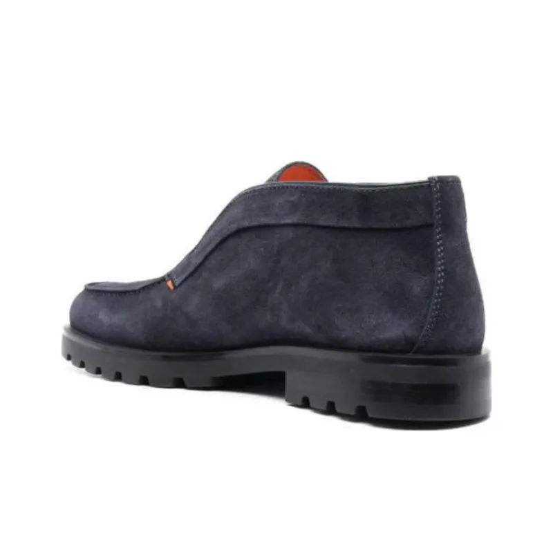 Santoni Detroit Rock Suede Boots-4