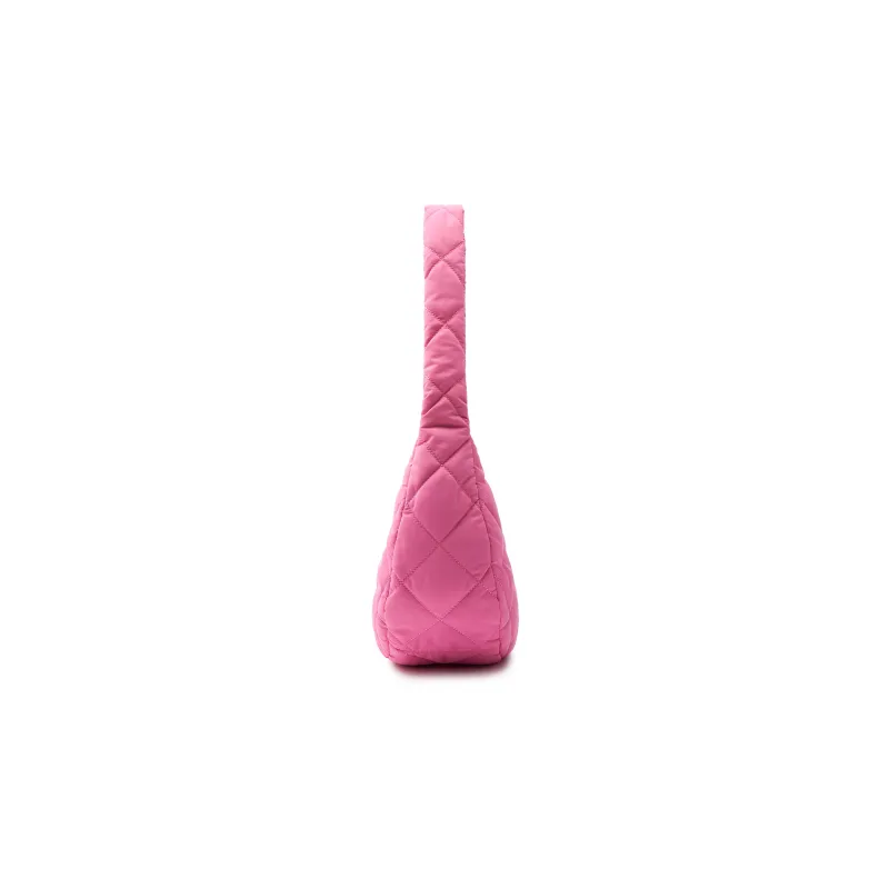 MLB Polyester Cloud Bag Dumpling Bag Shoulder Bag Handbag Shoulder Bag Women's Pink-2
