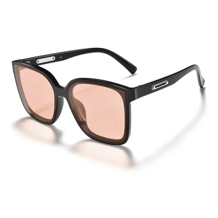 Sagawa TR/Memory Plastic Square Sunglasses Unisex-4