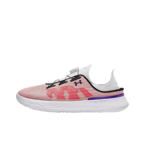 Under Armour SlipSpeed Running Shoes Men Low-Top White/Pink