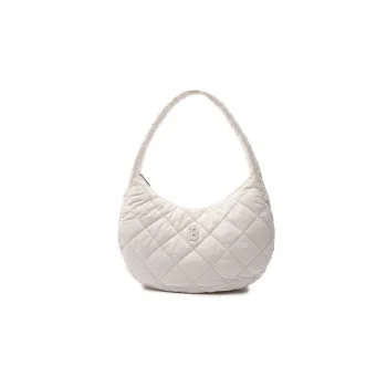 MLB Polyester Cloud Bag Dumpling Bag Shoulder Bag Handbag Shoulder Bag Crossbody Bag Large Size Women's White