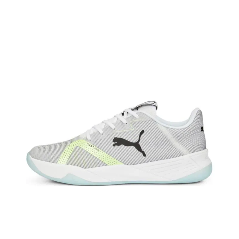 PUMA Accelerate Training Shoes Unisex Low Top Gray/Green/Black-0