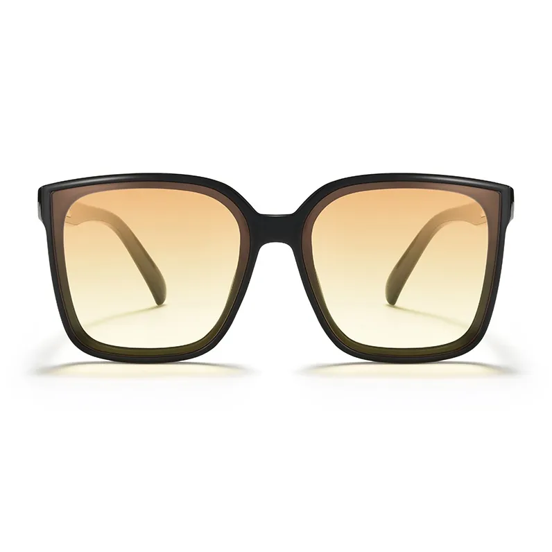 Sagawa TR/Memory Plastic Square Sunglasses Unisex-3