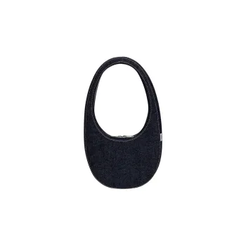 COPERNI Cotton One Shoulder Handbags Regular Women's Denim Blue