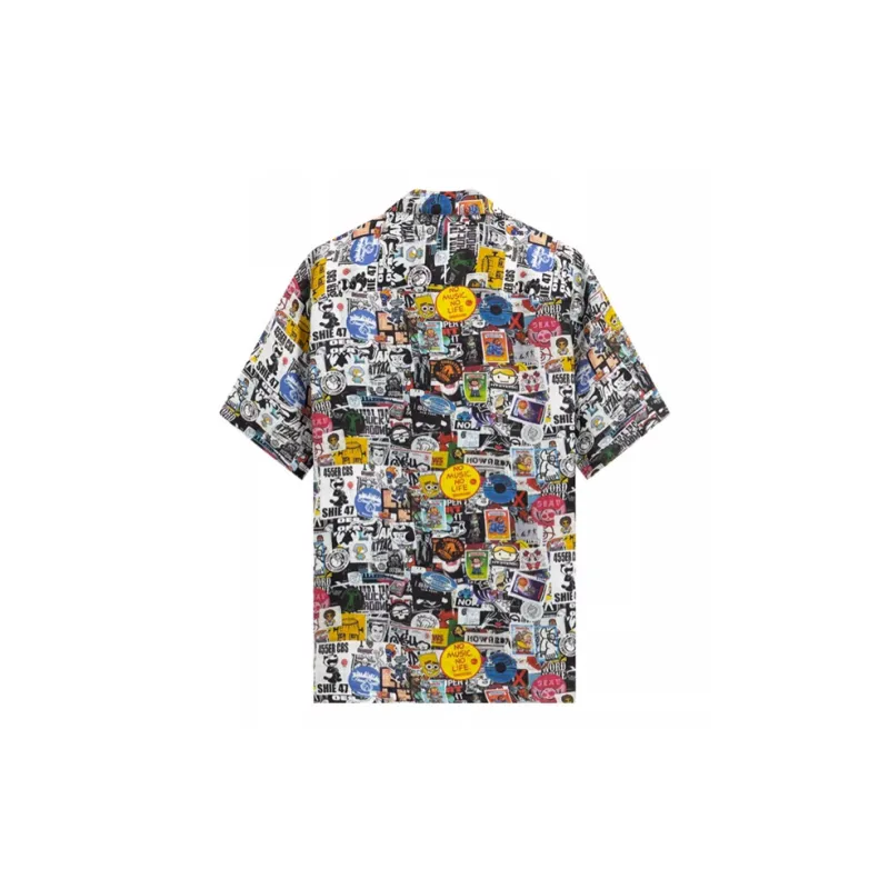 COTON DOUX Shirts Men Graffiti-1