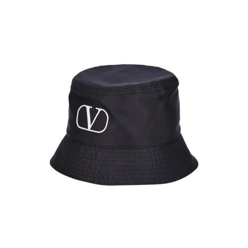 Valentino Logo Embroidered Bucket Hat