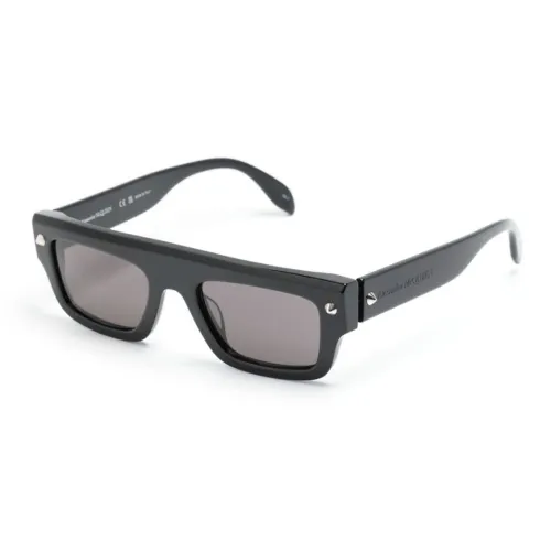 Alexander McQueen Rectangular-Frame Sunglasses