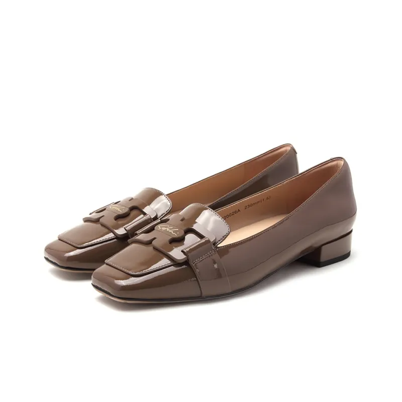 Satchi Loafers 2.3cm Women's Brown-2