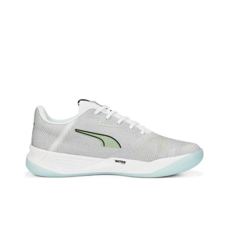 PUMA Accelerate Training Shoes Unisex Low Top Gray/Green/Black-1