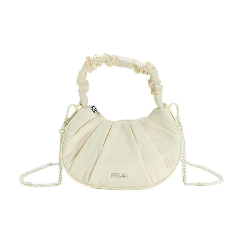 FILA Heritage Fabric Cloud Bag, Handbag, Shoulder Bag, Crossbody Bag Regular Women's Cheese White-0