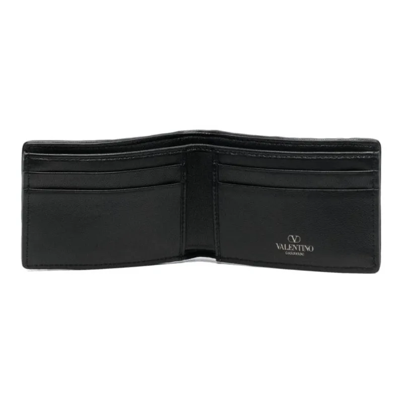 Valentino VLogo Printed Bi-Fold Wallet-4