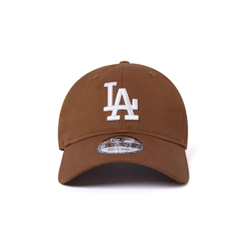 New Era Cotton Baseball Caps Unisex Brown-1
