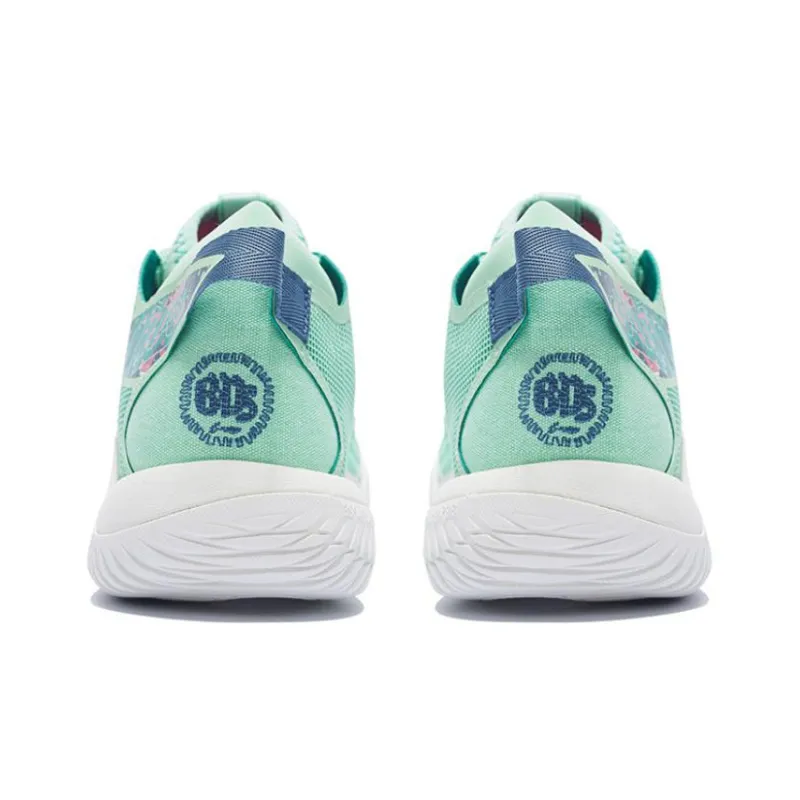 LiNing Badfive 2 Low Cushioning, Slip Resistant, Abrasion Resistant, Coverage, Support Low Top Basketball Shoes Green-2