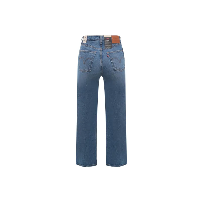 Levis Ribcage Straight Ankle Jeans-1