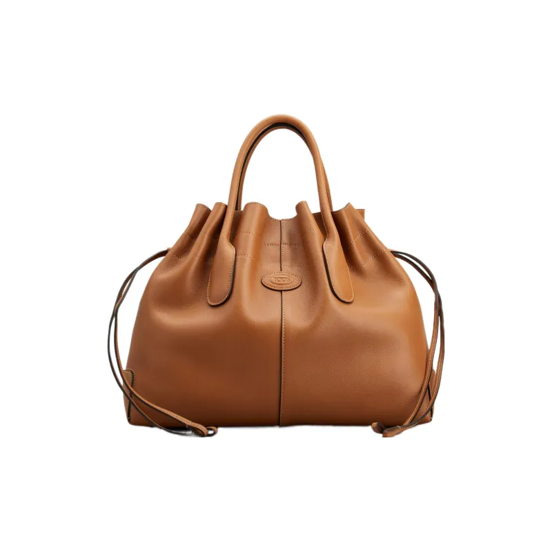 TOD'S Leather Handbag Small Size Women's Brown-0