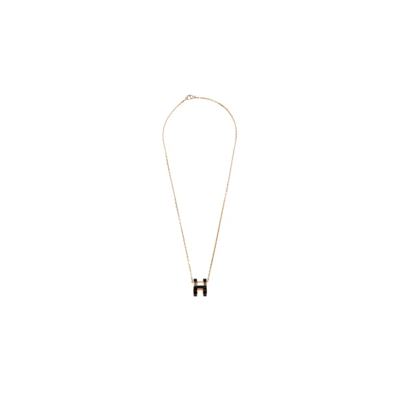 HERMES Mini Pop H Pendant Noir-3