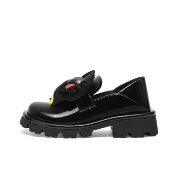 MIO Loafers Women's Black/Black White Blue