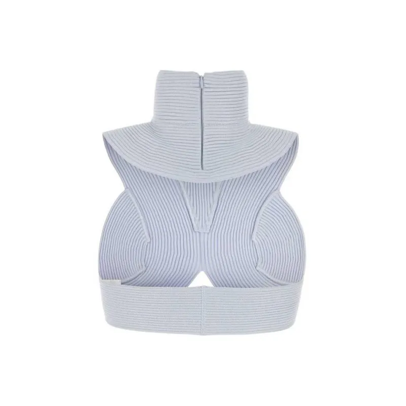 Alaia Sweaters Women's Sky Blue-1