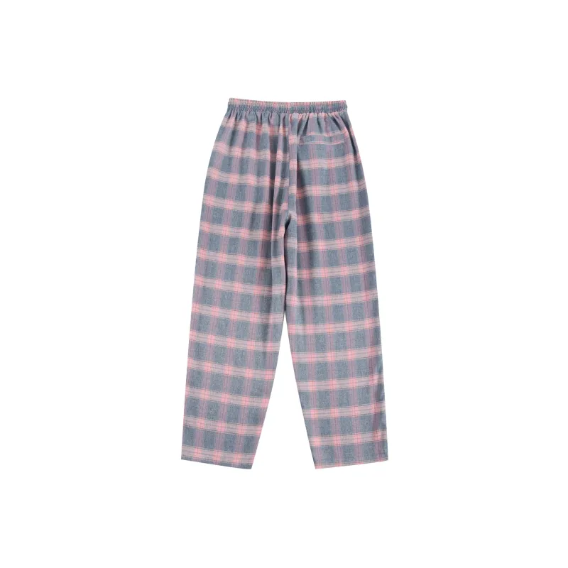 QISENYAR Casual Pants Women's Sweetheart Pink-1
