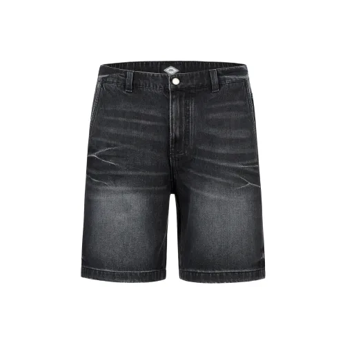 23R+ Denim Shorts Men Black