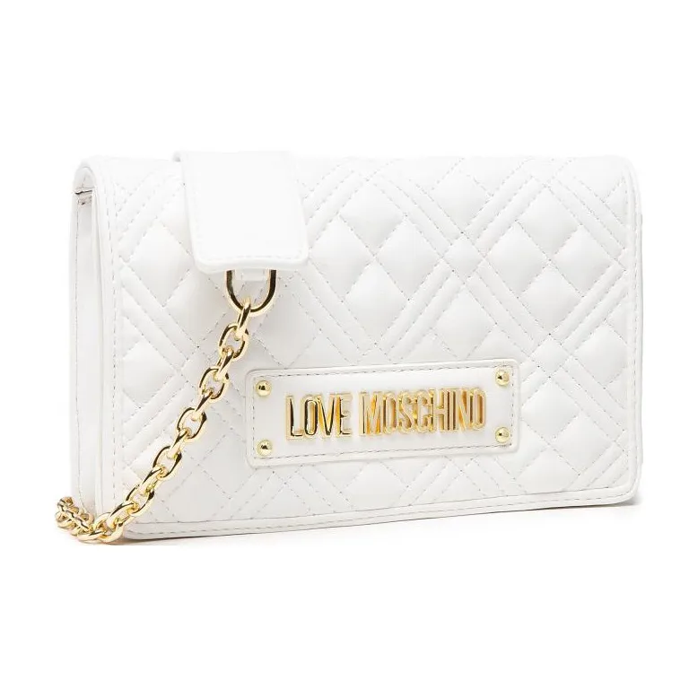 LOVE MOSCHINO Crossbody Bag Shoulder Bag Women's White-1